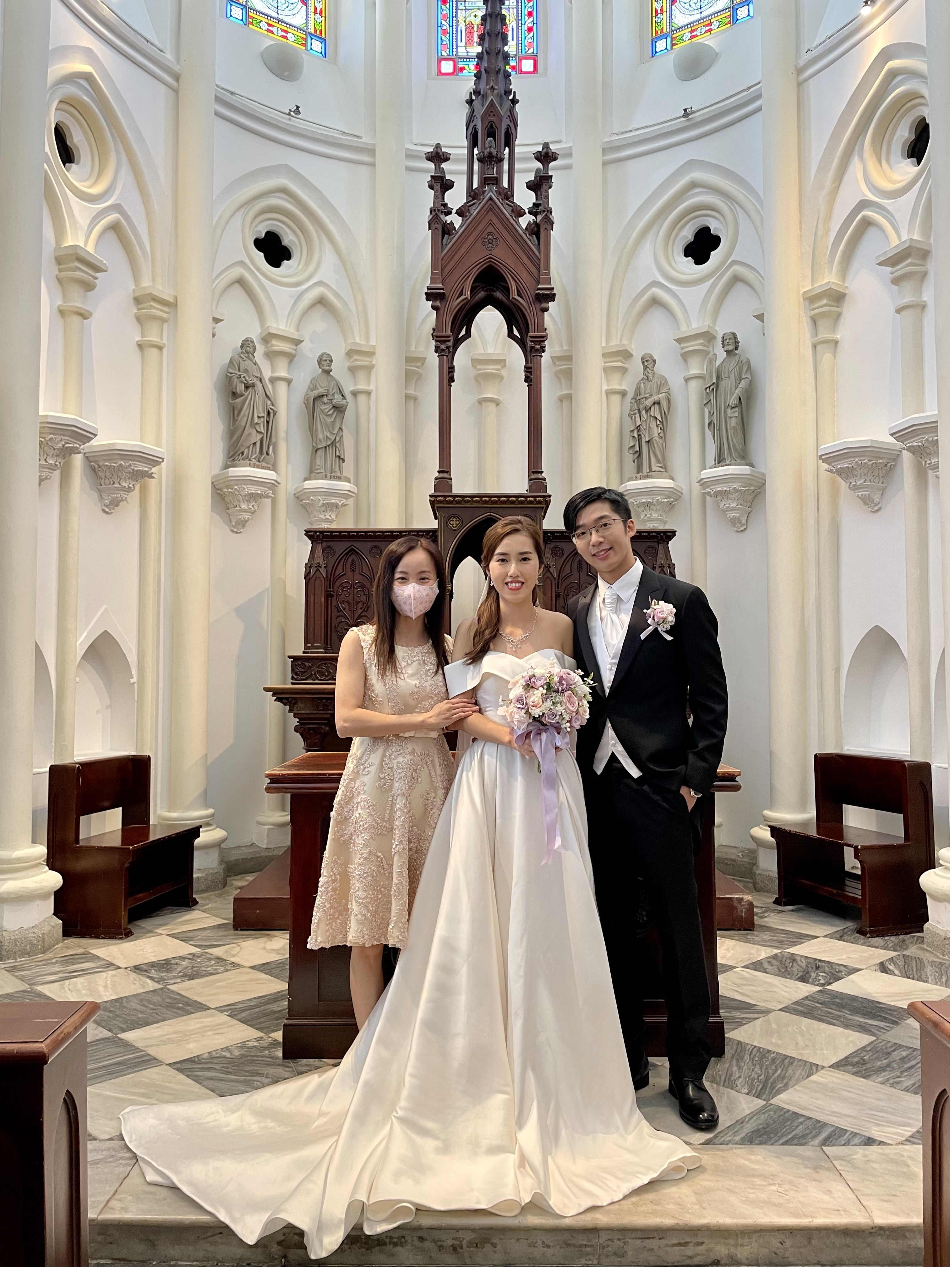 Bless Wedding 首席婚禮統籌及司儀 Angel Leung之婚禮統籌師紀錄: 西式婚禮 - 全日婚禮統籌及婚禮司儀 Wedding Planner & Wedding MC @伯大尼教堂