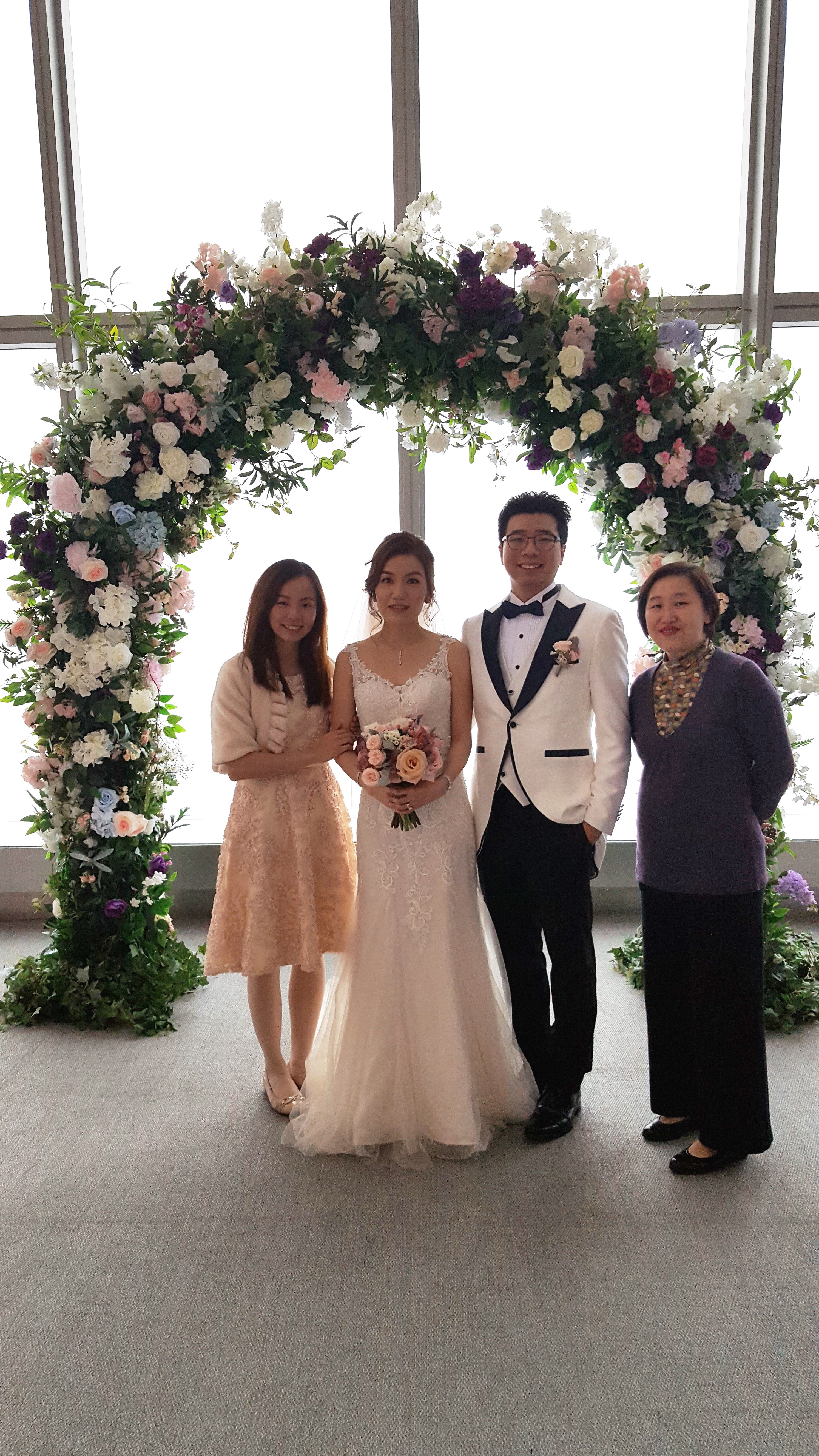 Bless Wedding 首席婚禮統籌及司儀 Angel Leung婚禮統籌師工作紀錄: 西式婚禮統籌 - 全日婚禮統籌及婚禮司儀 Wedding Planner & Wedding MC @Sky100